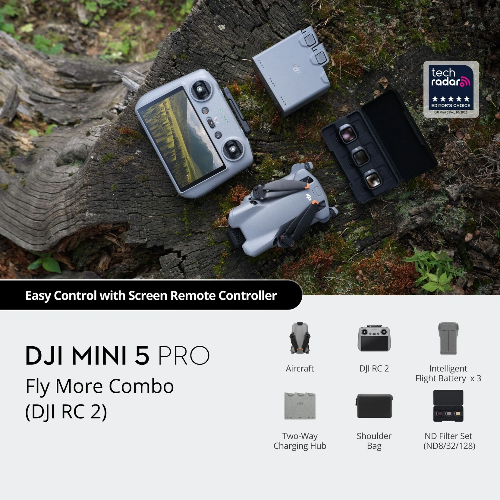 DJI Mini 5 Pro Fly More Combo (DJI RC2)